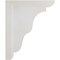 Ekena Millwork 3 1/2"W x 7"D x 9"H Hamilton Traditional Wood Vintage Decor Bracket, Chalk Dust White BKTWD03X07X09HAWH - alternate 3